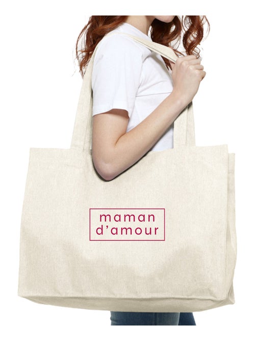Grote shopper MAMAN D AMOUR CADRE - Kiabi Grote shopper MAMAN D AMOUR CADRE - Kiabi