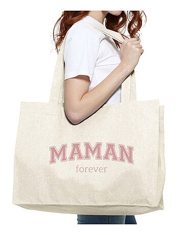Grote shopper MAMAN FOREVER TYPO USA