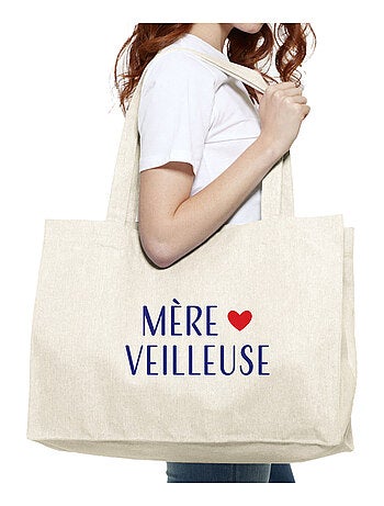 Grote shopper MÈRE VEILLEUSE CŒUR