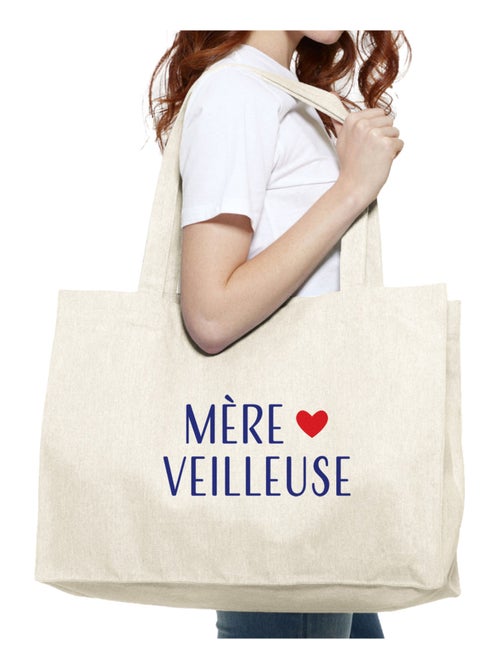 Grote shopper MÈRE VEILLEUSE CŒUR - Kiabi Grote shopper MÈRE VEILLEUSE CŒUR - Kiabi