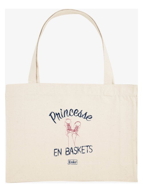 Grote shopper PRINCESSE EN BASKETS - Kiabi Grote shopper PRINCESSE EN BASKETS - Kiabi