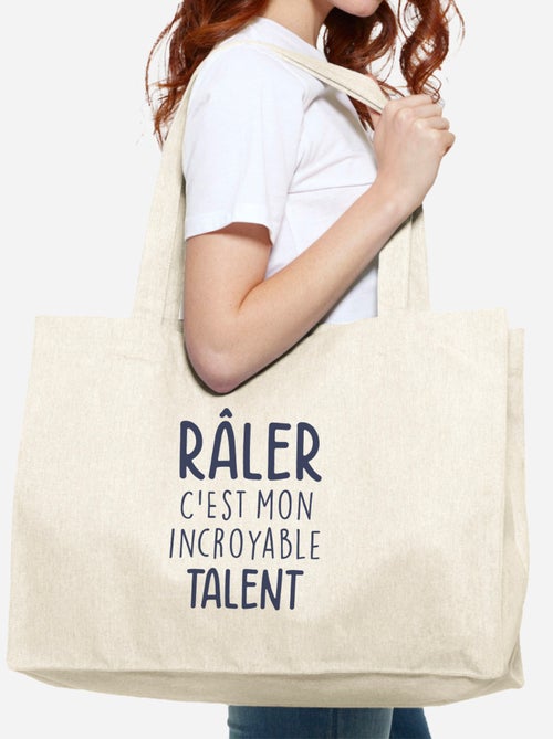 Grote shopper RALER C'EST MON INCROYABLE TALENT - Kiabi Grote shopper RALER C'EST MON INCROYABLE TALENT - Kiabi