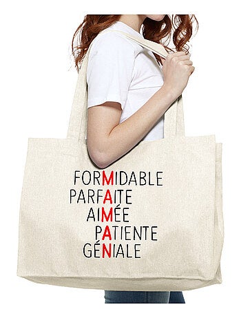 Grote shopper SCRABBLE MAMAN