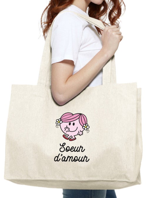 Grote shopper SOEUR D AMOUR COEUR - Kiabi Grote shopper SOEUR D AMOUR COEUR - Kiabi