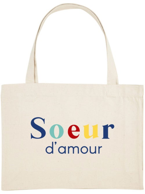 Grote shopper SŒUR D'AMOUR - Kiabi Grote shopper SŒUR D'AMOUR - Kiabi