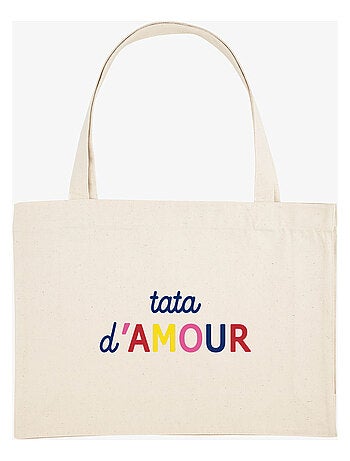 Grote shopper TATA D'AMOUR COLORÉE WAF