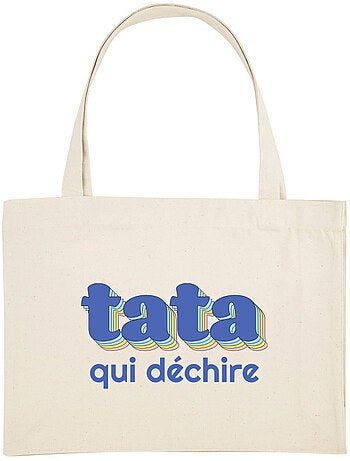 Grote shopper TATA QUI DÉCHIRE 3