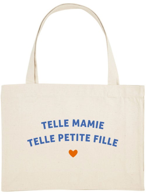 Grote shopper TELLE MAMIE TELLE PETITE-FILLE WAF - Kiabi Grote shopper TELLE MAMIE TELLE PETITE-FILLE WAF - Kiabi