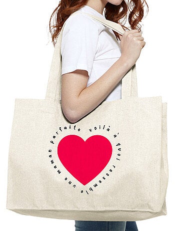 Grote shopper VOILÀ À QUOI RESSEMBLE UNE MAMAN PARFAITE