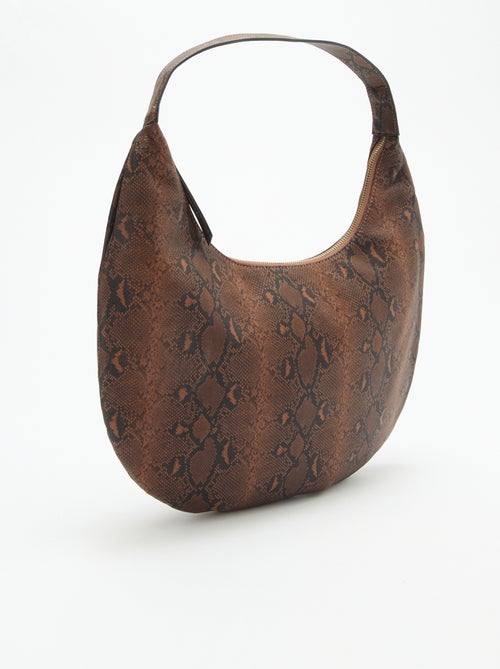 Grote tas in imitatieleer - Kiabi