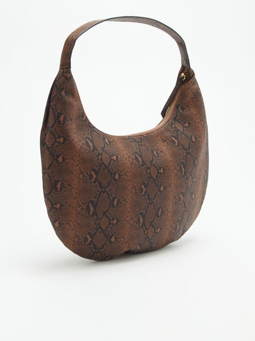 Grote tas in imitatieleer - Kiabi