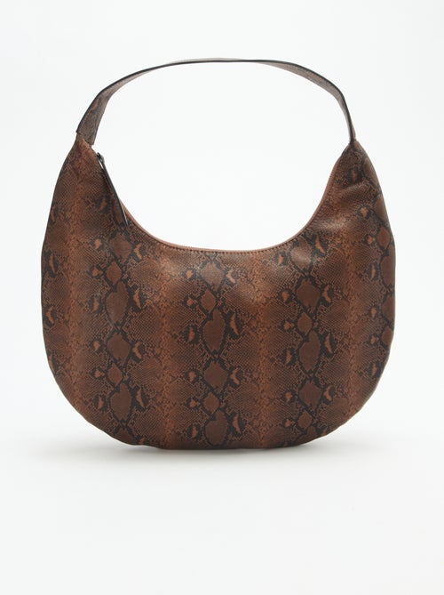 Grote tas in imitatieleer - Kiabi