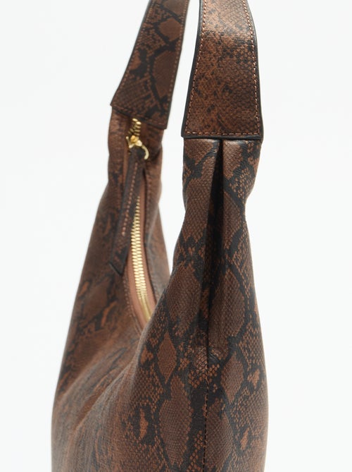 Grote tas in imitatieleer - Kiabi