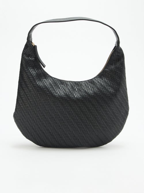 Grote tas in imitatieleer - Kiabi