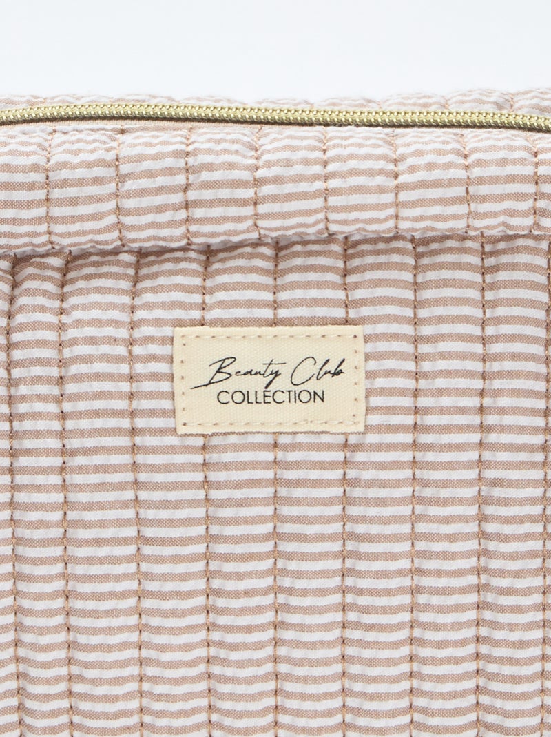 Grote toilettas Bruin - Kiabi