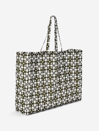 Grote totebag als boodschappentas in XXL-formaat
