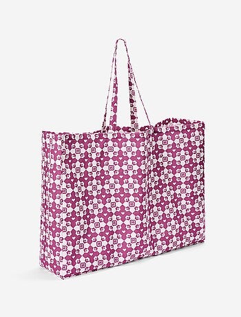 Grote totebag als boodschappentas in XXL-formaat