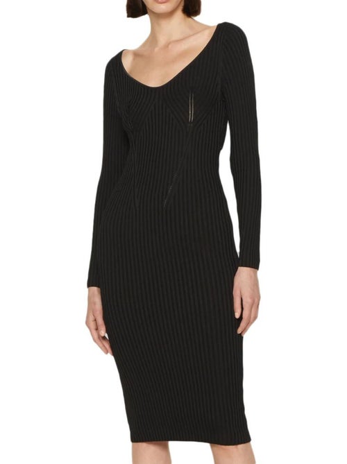 Guess adele zwarte jurk voor dames - Kiabi Guess adele zwarte jurk voor dames - Kiabi