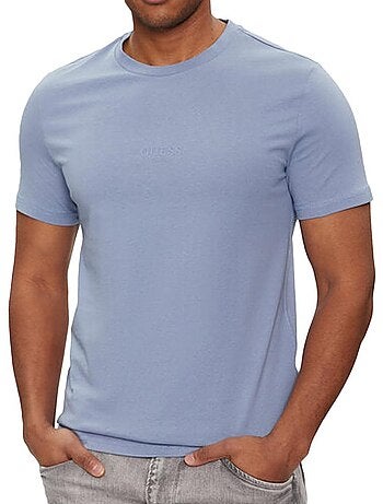 Guess aidy lichtblauw t-shirt voor heren