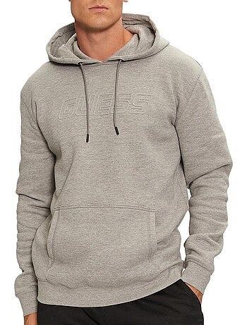 Guess aldwin heren sweatshirt grijs