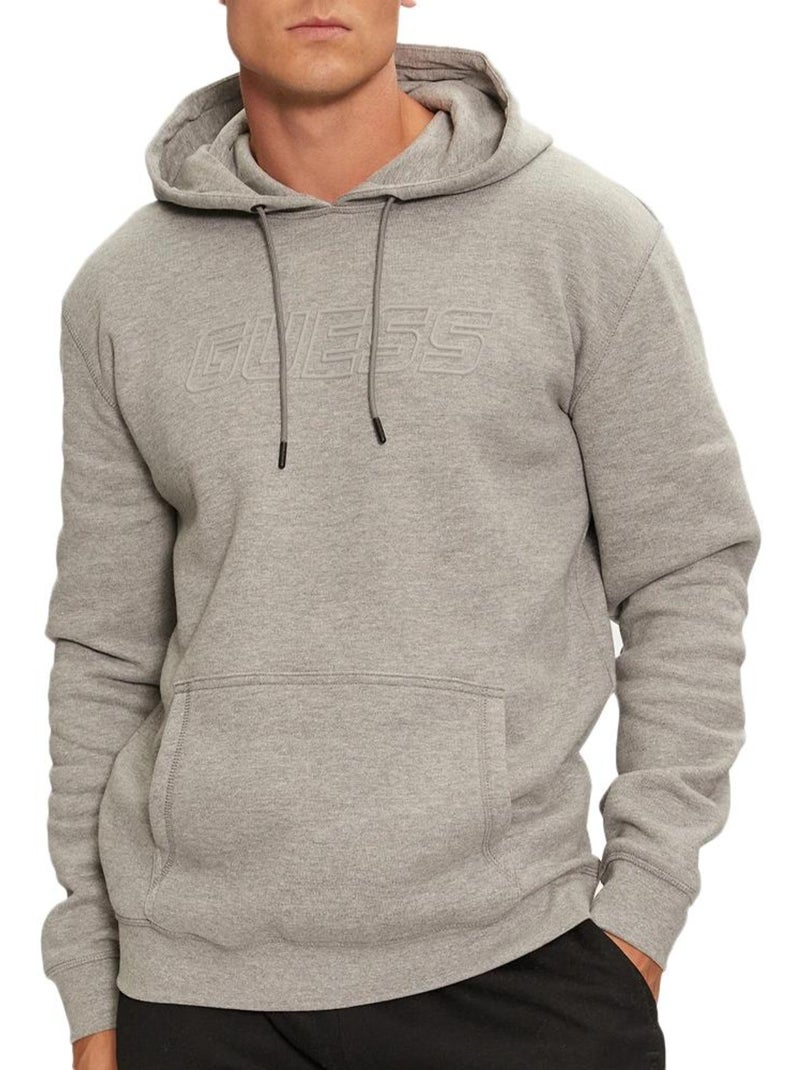 Guess aldwin heren sweatshirt grijs Zilvergrijs - Kiabi