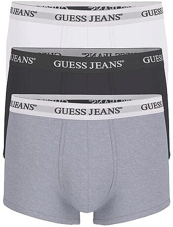 Guess boxershorts heren zwart/wit/grijs - 3-pack