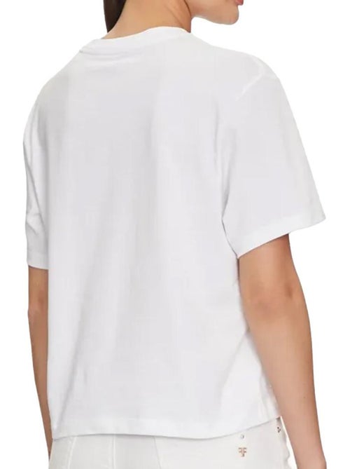 Guess boxy wit t-shirt voor dames - Kiabi