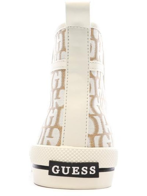 Guess Colyn Dames Sneakers Wit/Bruin - Kiabi Guess Colyn Dames Sneakers Wit/Bruin - Kiabi