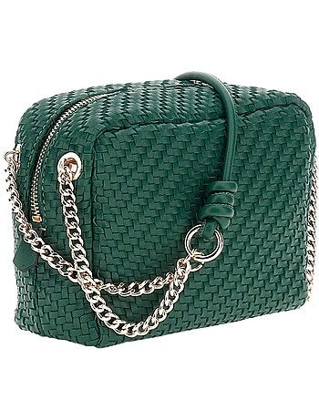 Guess francy camera crossbody tas beige voor dames