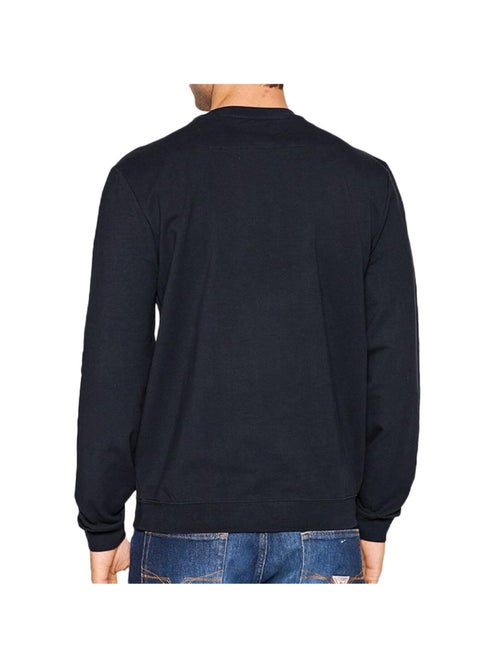 Guess groene heren sweatshirt met driehoek logo - Kiabi Guess groene heren sweatshirt met driehoek logo - Kiabi