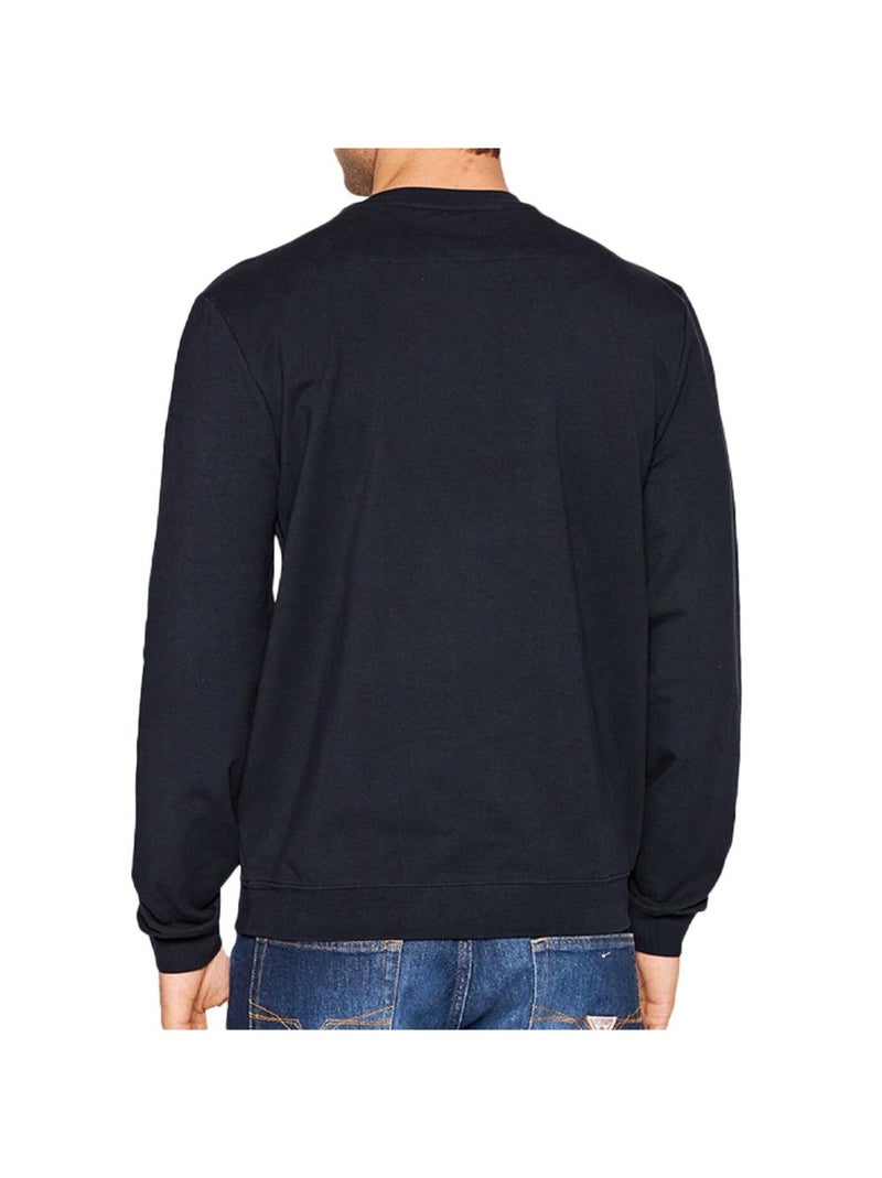 Guess groene heren sweatshirt met driehoek logo Groen - Kiabi