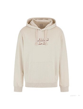 Guess heren hoodie marineblauw geborduurd