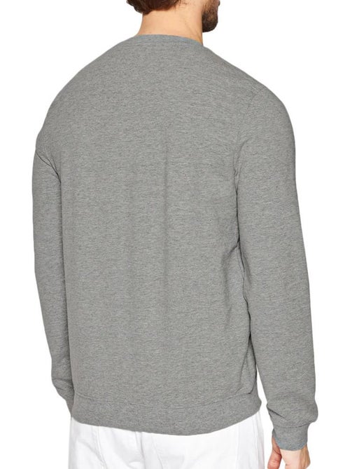 Guess heren sweatshirt met driehoekig logo - grijs - Kiabi Guess heren sweatshirt met driehoekig logo - grijs - Kiabi