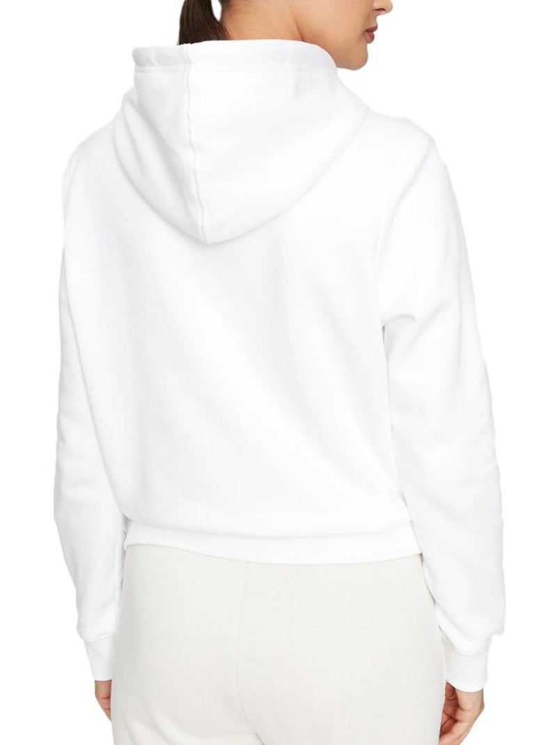 Guess heren sweatshirt wit met driehoek logo Wit - Kiabi