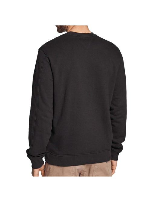 Guess heren sweatshirt zwart - comfortabele fleece trui - Kiabi