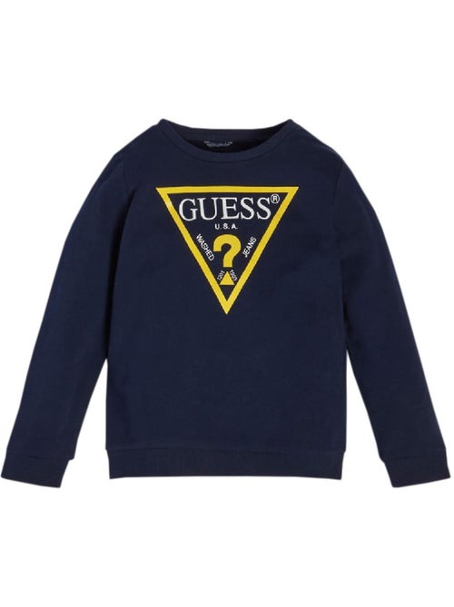 Guess Jongens Sweatshirt Marineblauw - Kiabi Guess Jongens Sweatshirt Marineblauw - Kiabi