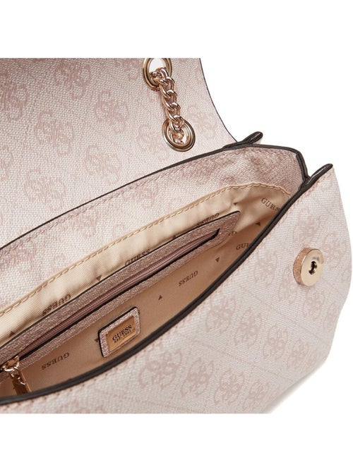 Guess katya crossbody tas roze voor dames - Kiabi
