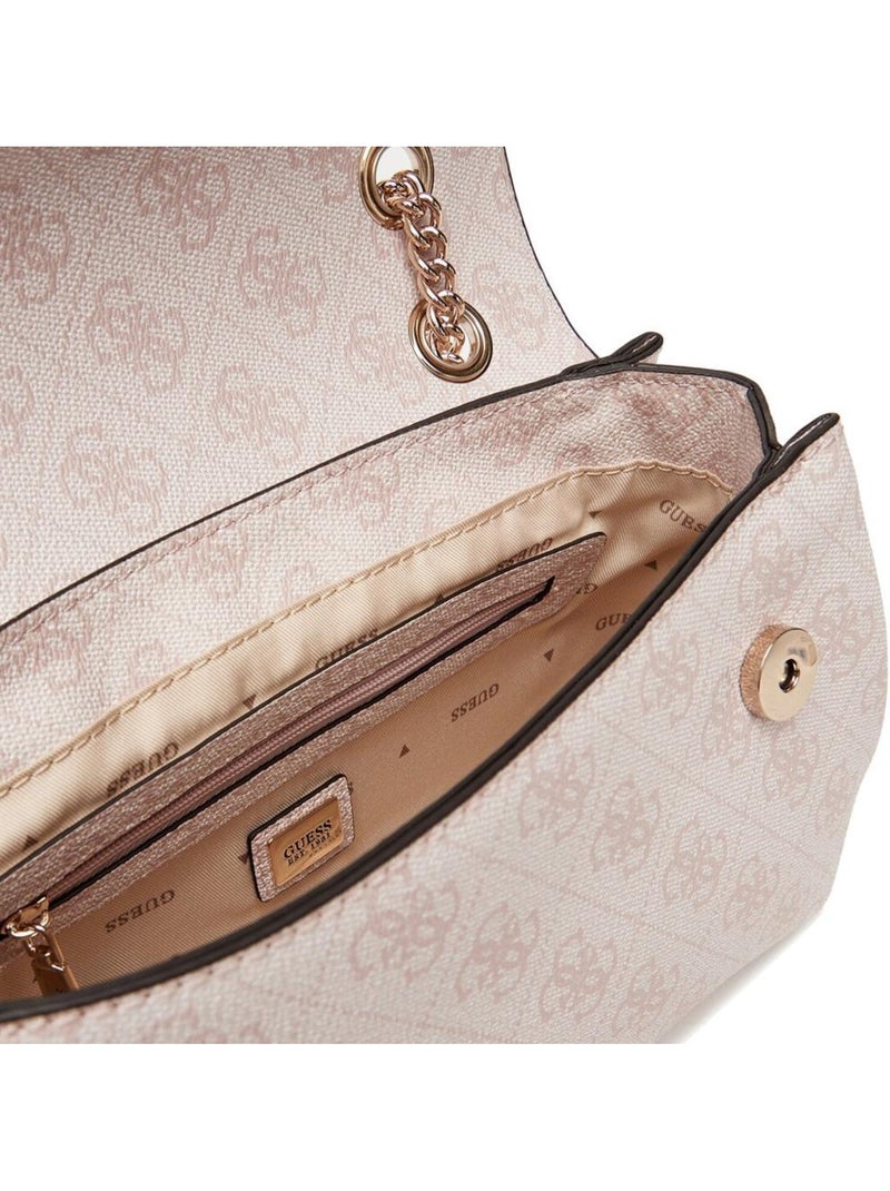 Guess katya crossbody tas roze voor dames Roze - Kiabi