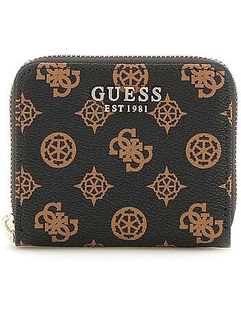 Guess laurel kleine bruine dames portemonnee