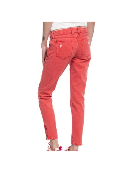 Guess marilyn rode skinny jeans voor dames - Kiabi