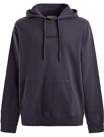 Guess roy donkerpaarse hoodie voor heren