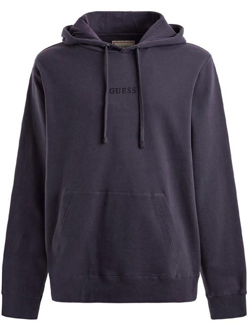 Guess roy donkerpaarse hoodie voor heren - Kiabi Guess roy donkerpaarse hoodie voor heren - Kiabi