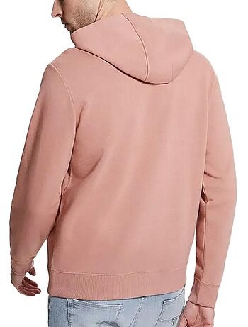 Guess roy donkerpaarse hoodie voor heren