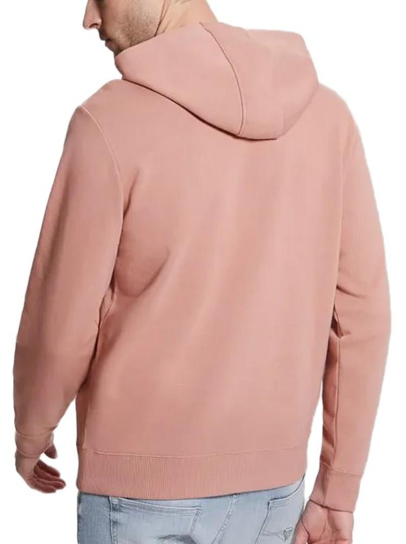 Guess roy heren hoodie oudroze Roze - Kiabi