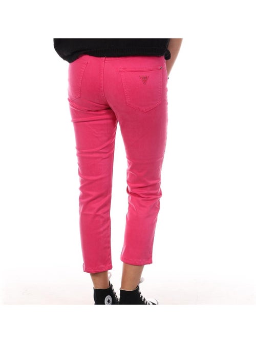 Guess Roze Straight Leg Jeans voor Dames W1GB19W93CD - Kiabi Guess Roze Straight Leg Jeans voor Dames W1GB19W93CD - Kiabi
