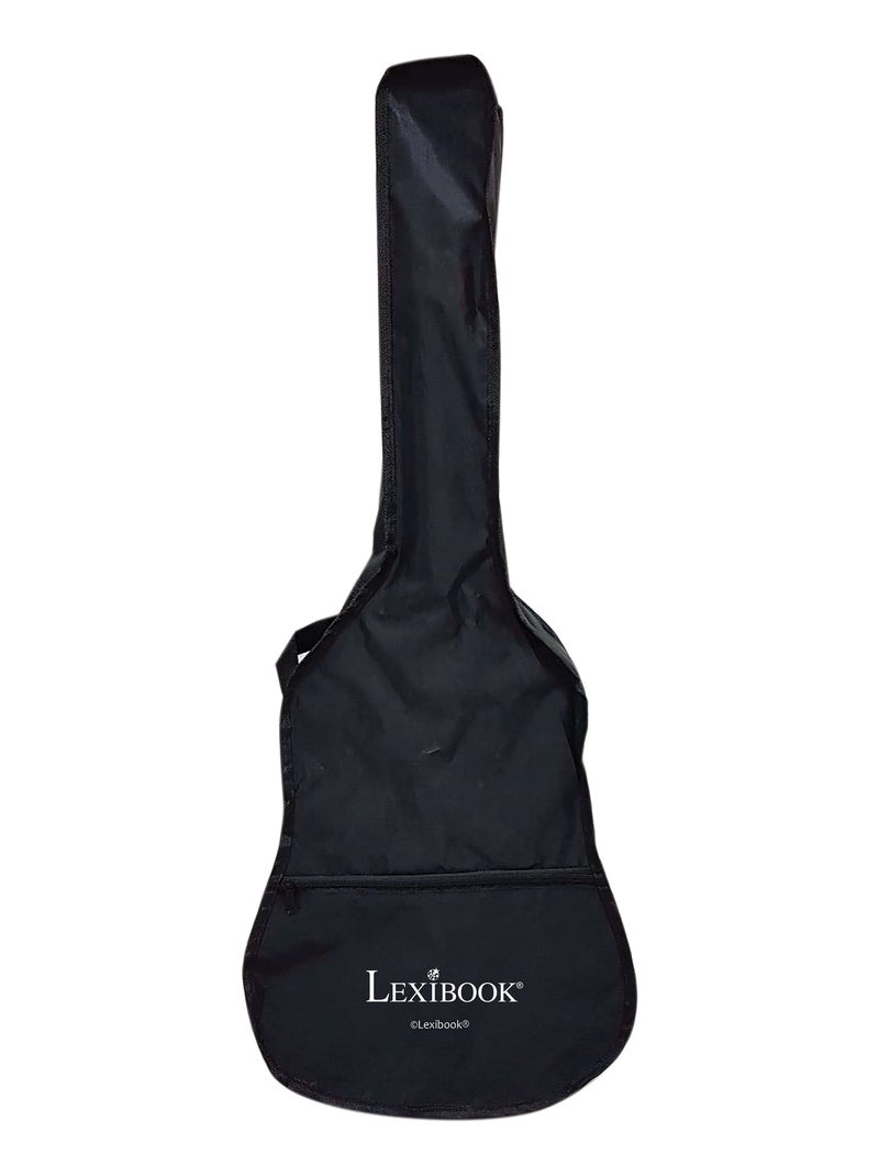 Guitare acoustique en bois avec housse de transport Beige - Kiabi