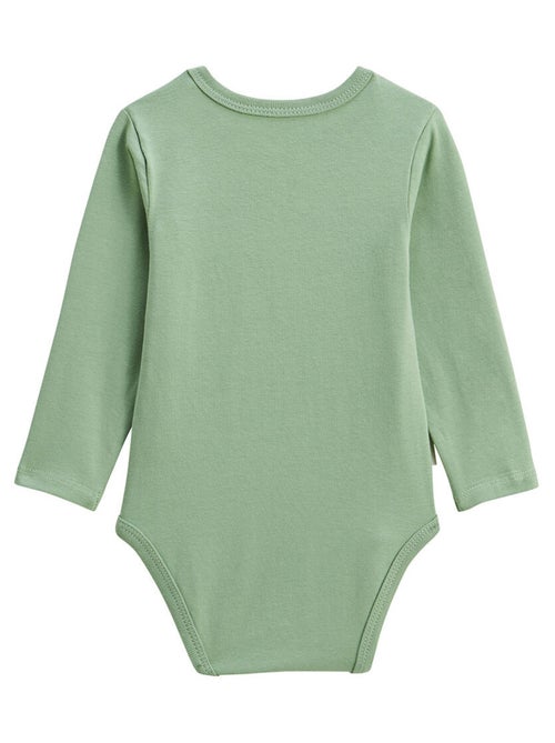 Gustin 2-pack babyrompertjes met lange mouwen - Kiabi