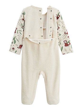 Gustin velours babypyjama's