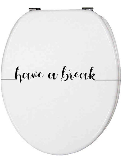 Guy Levasseur - Abattant WC Thermodur "Have a break" - Kiabi