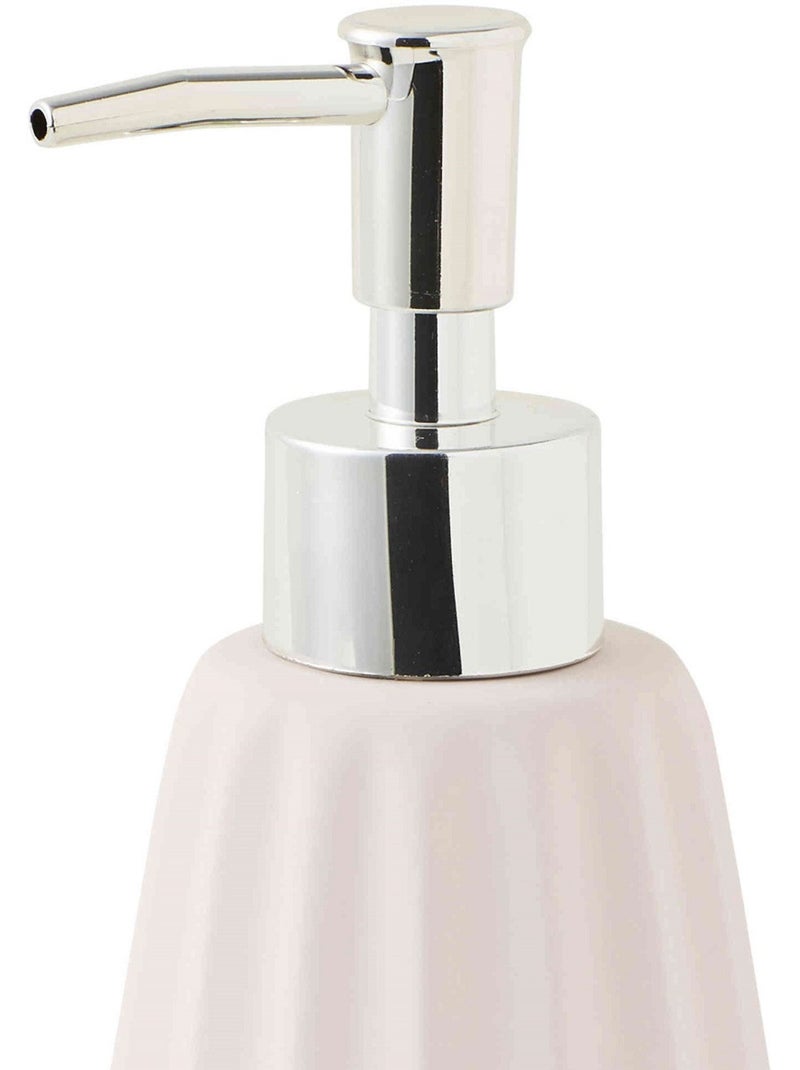Guy Levasseur - Distributeur de savon en céramique Rose poudré - Kiabi